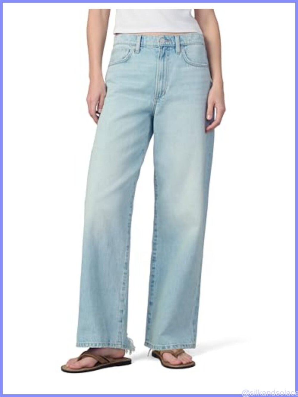 Oversized Baggy Jeans Low-Mid Rise Full Length Rigid Denim